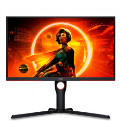 24.5- AOC VA LED 25G3ZM Black (0.5ms, 1000:1, 350cd, 1920x1080, 178°/178°, 240Hz Refresh Rate, DisplayPort, HDMI2.0x2, Audio Line-out, Height Adjustment, Pivot, VESA)